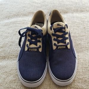 NEW Puma Canvas Sneakers - Size 13